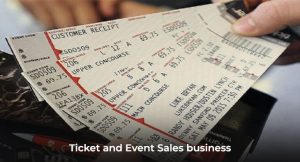 Ticket and Event Sales business
